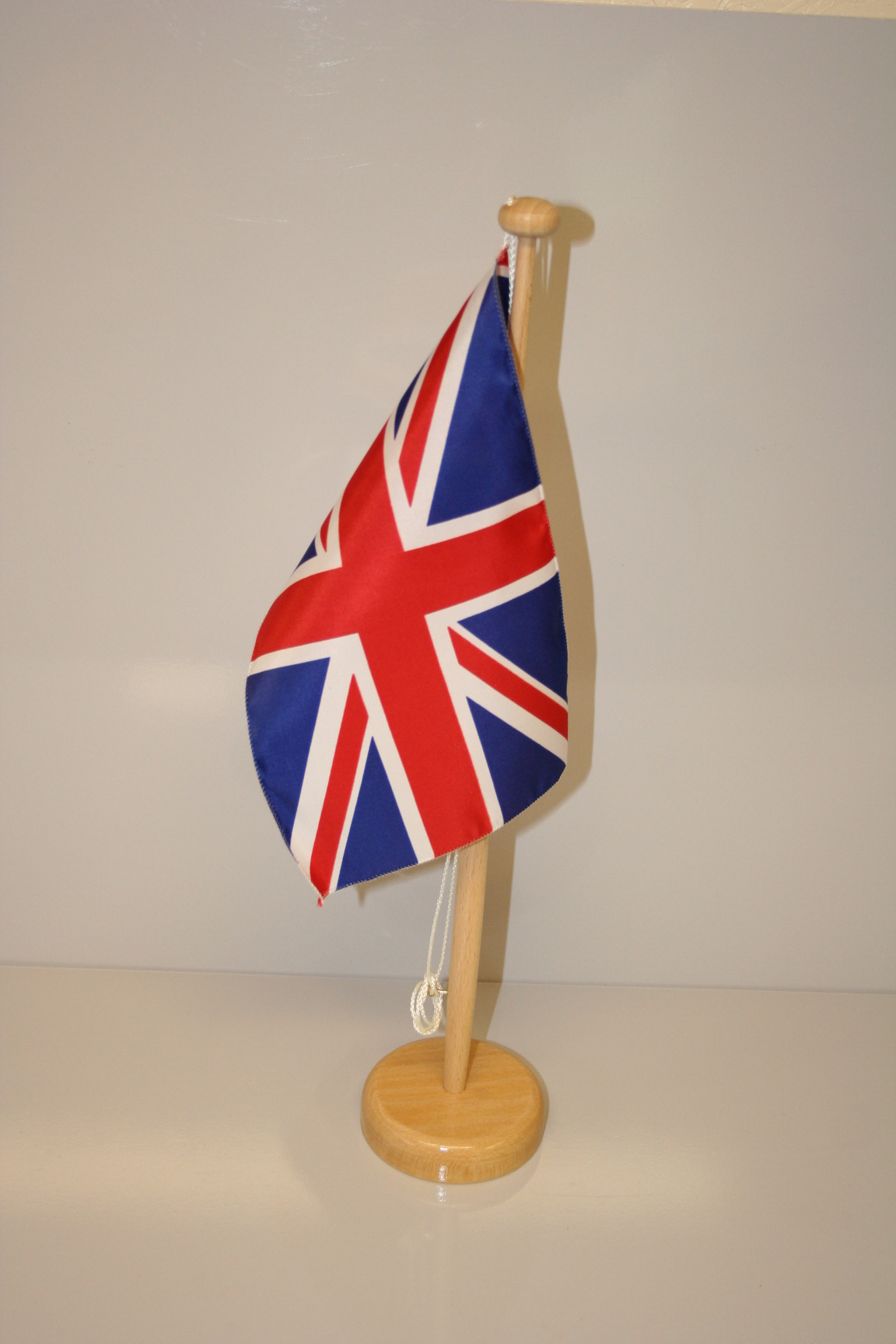 Table Flag with Wooden Mast